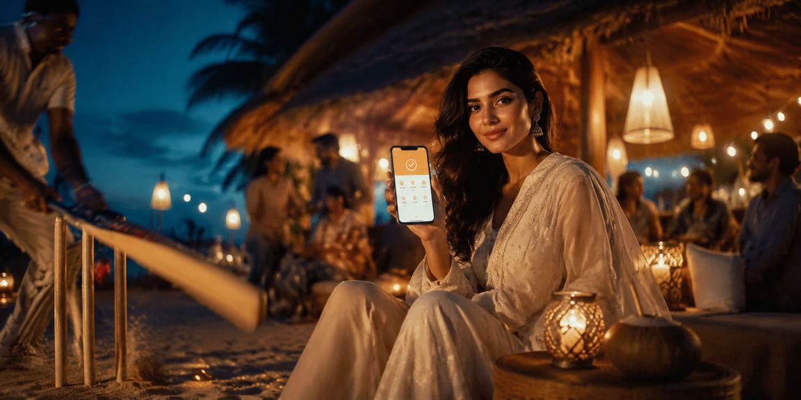 বাংলাদেশে ক্রিকেট বেটিং উপভোগ করছেন একজন ব্যবহারকারী